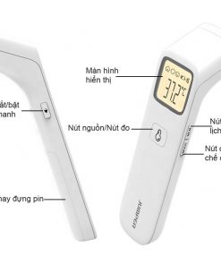 Nhiệt kế hồng ngoại Jumper dùng để đo nhiệt độ cho bé