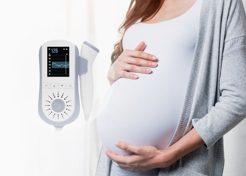 Máy nghe tim thai Jumper JPD-100E nhỏ họn, linh hoạt