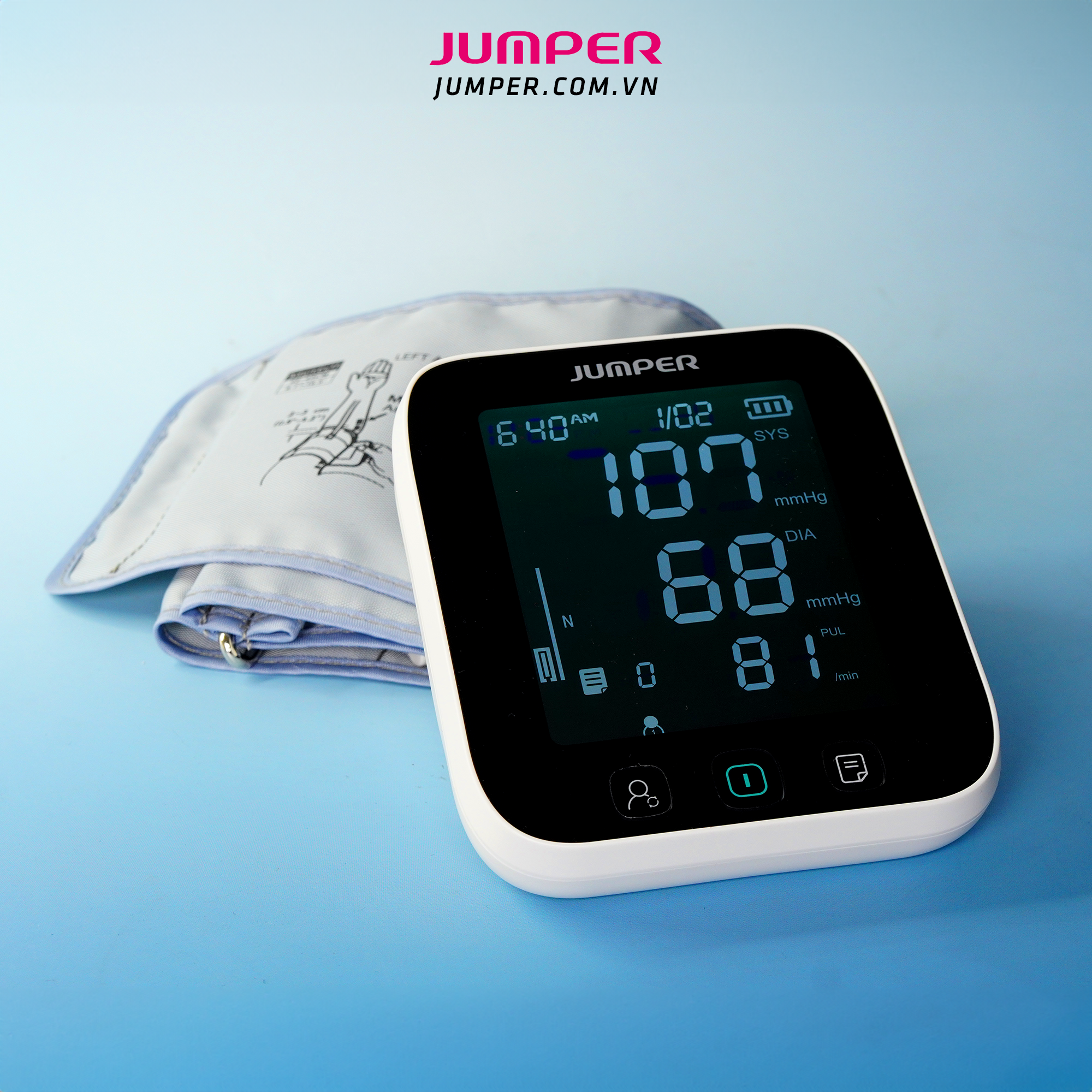 Máy đo huyết áp bắp tay Jumper JPD-HA101